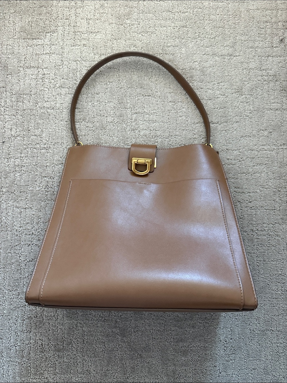 Classic Women's Shoulder Bag in Brown